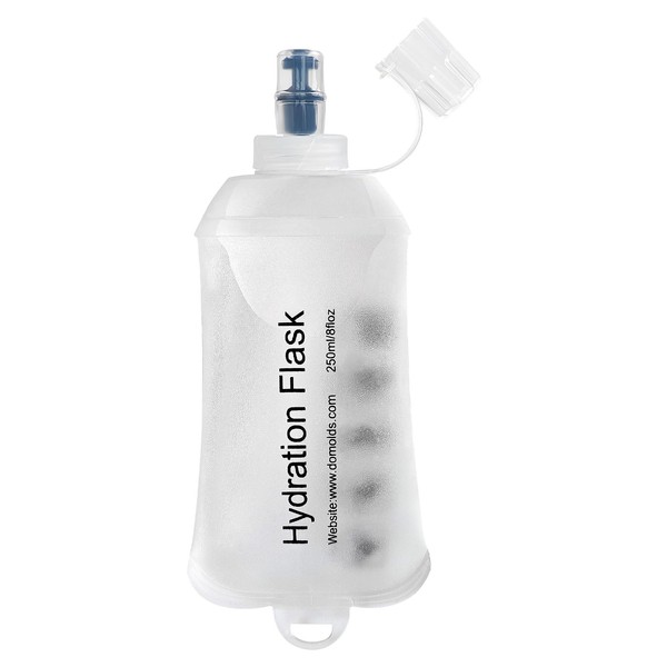 CXWLJL 250ml Soft Flask Soft Water Bottle for Running, Hiking,