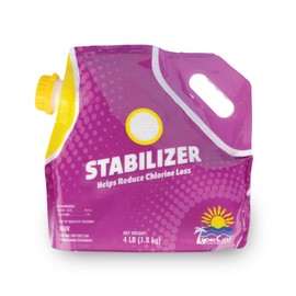 TropiClear Pool Stabilizer – Protects Chlorine & Reduces UV Loss | Cyanuric Acid Pool Stabilizer for Salt & Chlorine Pools, Stabilizer for Swimming Pools to Maintain Balanced Water Chemistry (4 Lb)