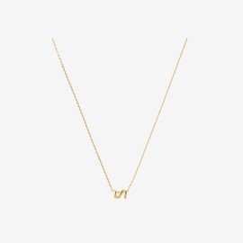 Gold&Deer 14KGP coiling pendant necklace yellow gold / 골드앤디어 14KGP 코일링 펜던트 목걸이 옐로우골드