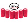 3 Inch Vet Wrap Tape Bulk (Red) (Pack of 24)