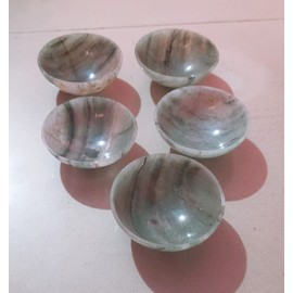 Green Aventurine Bowl Crystal Bowl Agate Stone Gemstone Gem Bowl Hand Carved Polished Healing Bowls Chakras Stones Office Decor Natural Gemstone Gem Bowl Feng Shui Crystal Decor Gifts
