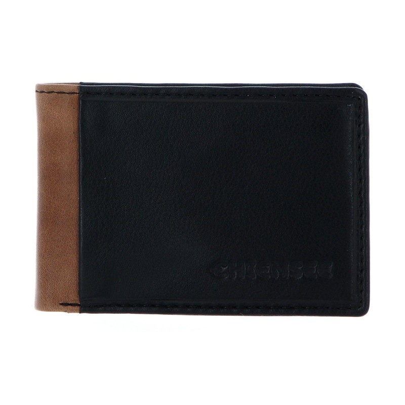 Chiemsee Houston RFID Mini Wallet Black/Cognac, Black / cognac, rfid