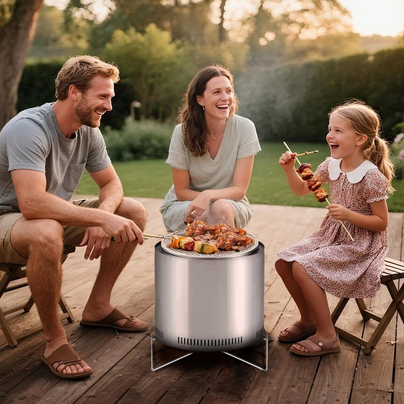 Lineslife Fire Pit Stand for Solo Stove Bonfire Ranger and