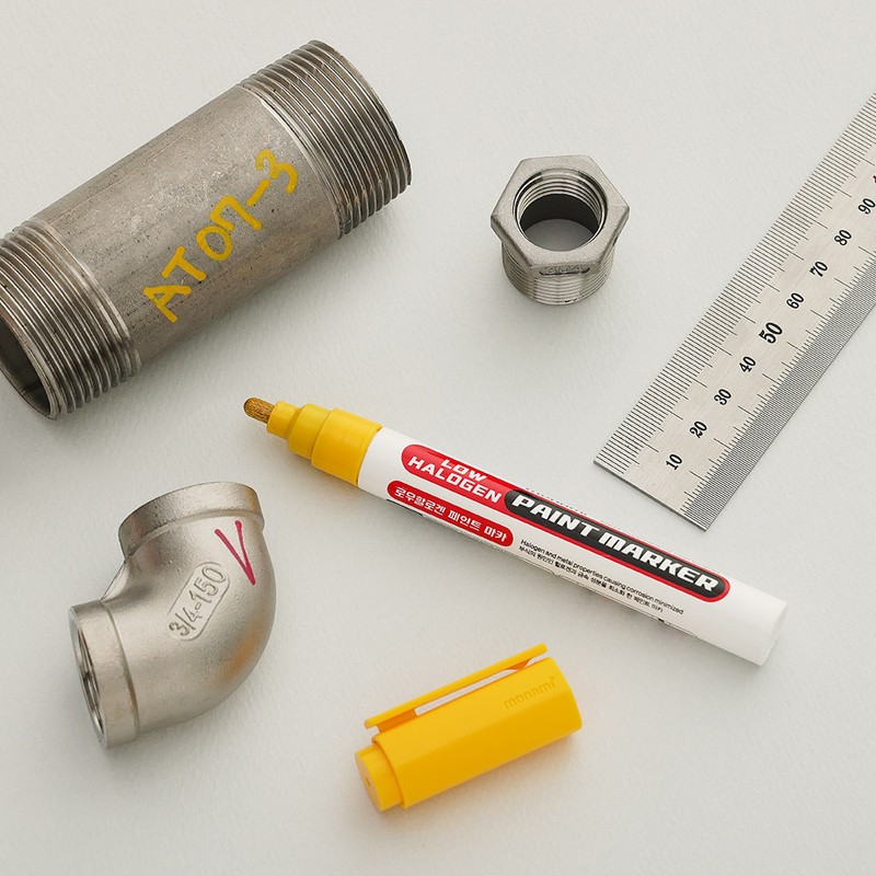 Monami [Monami] Low Halogen Paint Marker (6-Pack)