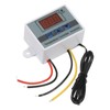 sourcing map 2 Pack XH-W3002 10A AC 110-220V Digital LED