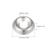 sourcing map Countersunk Pan Washers #12 304 Stainless Steel for