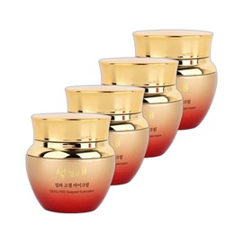 Seolryeo Seollyeo non-irritating eye routine eye zone middle-aged eye care kogyeol eye cream 55ml 4 packs / 설려 무자극 눈밑 아이루틴 아이존 중년 아이케어 고결 아이크림 55ml 4개
