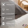 Home Brilliant Grey Outdoor Cushion Covers 45cm x 45cm Sunbrella