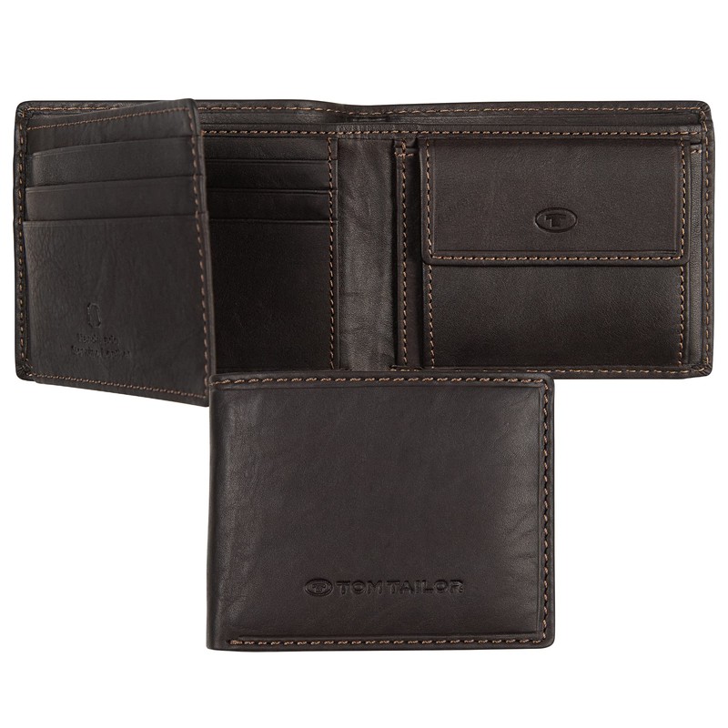 Tom Tailor Acc LARY Börse klein, Braun (braun 29), 12x9x1