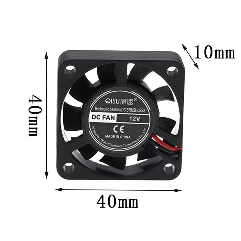 PENGLIN 4010 2PCS Cooling Fan 3D Printer Fan 12V 40mm