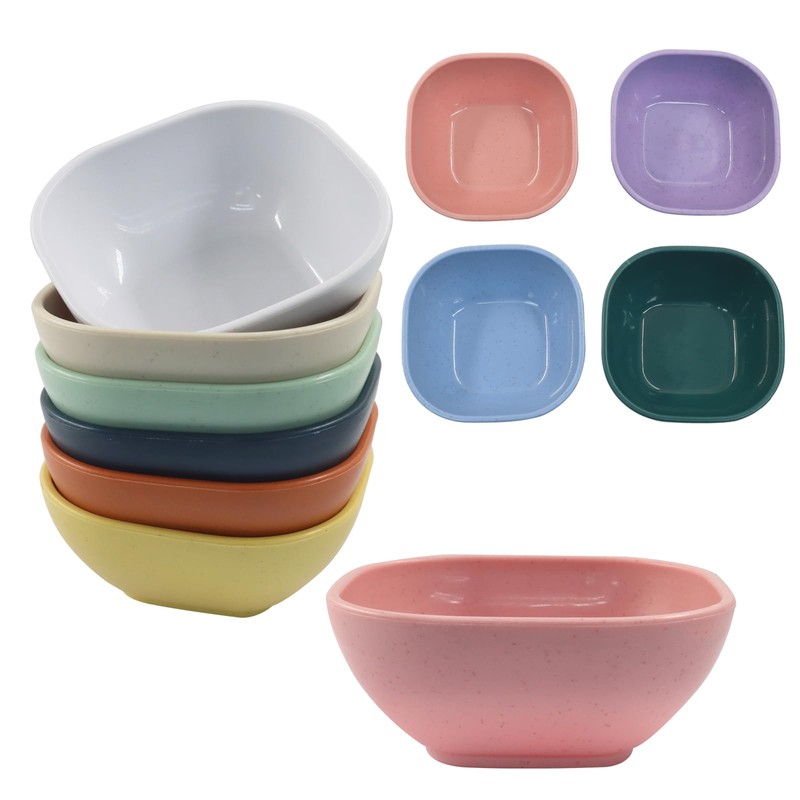 Cionyce 10 Pcs Wheat Straw Soy Sauce Dishes, 4.5 OZ