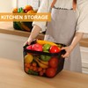 MorningRo 4 Pack Metal Mesh Basket with Hollow Handles 11