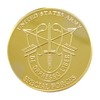 United States Army Special Forces Challenge Coin - Motivated, Dedicated,