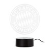 FC Bayern Munich LED Logo, 18.5 x 14.5 cm