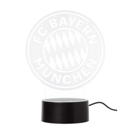 FC Bayern Munich LED Logo, 18.5 x 14.5 cm