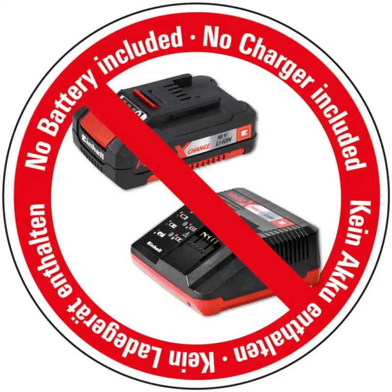 Einhell - TE-AG 18 Li Power X-Change Angle Grinder 115mm