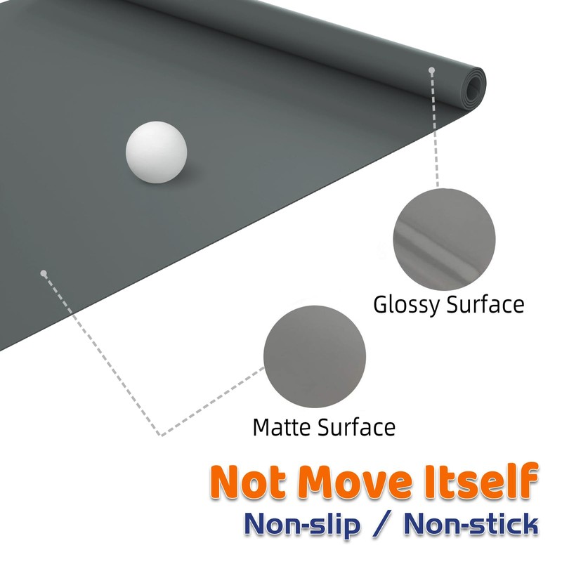 Warome Silicone Mat,78.7”x 23.6” Heat Resistant Mats for Countertop,Extra Large