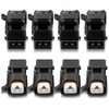 AUTOKAY 43100-08 Fuel Injector Adapter Connector Kit Fit for LS1
