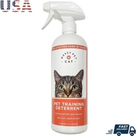 Unbranded Cat Training Deterrent Spray Natural Herbal Formula Scratching Peeing Marking US