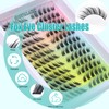 Obeyalash Fox Eye Lashes Eyelash Extensions 144 Pieces Cluster Lashes