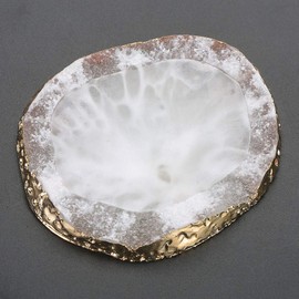 YOSOO Resin Nail Art Palette Cosmetic Nail Gel Polish Colors Mixing PalletGreen, Resin Nail Art Palette Paint Drawing Color Dish Golden Manicure Nail DIY Tool Nail Art, White,