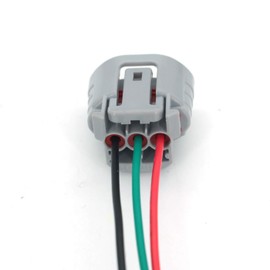 OCESTORE 3 Wires Alternator Regulator Plug Harness Lead Repair 'Pigtail' Regulator Plug Replacement for Denso Motors 9801325