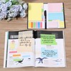 Mr. Pen- Sticky Note Set, 380 Pack, Pastel Colors, Transparent