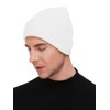 Century Star Men's Winter Beanie Hat - Stretchy Rib Knit