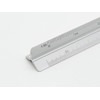 Triangular Scale Ruler, 5.9 inches (15 cm), 12 Types, Aluminum