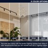 LUXRITE GU10 LED Bulbs Dimmable, 50W Halogen Equivalent, 5 Color