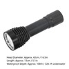 Scuba Diving Light Professional Underwater Flashlight 100meter IPX8 Waterproof Dive
