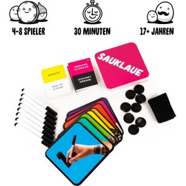 Big Potato Sauklaue: Silent Post as a Funny Drawing Game | Terrible Drawings and Ridiculous Rate Try | Hilarious Board Game for Adults and Teenagers