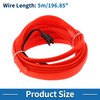 A ABSOPRO 5m EL Wire Cable LED Glow String Light
