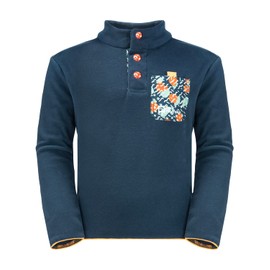 Jack Wolfskin Girls Villi Button Fleece K Jumper