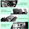 Aibabcue Shutter Exhaust Fan with Thermostat & Speed Control, 820
