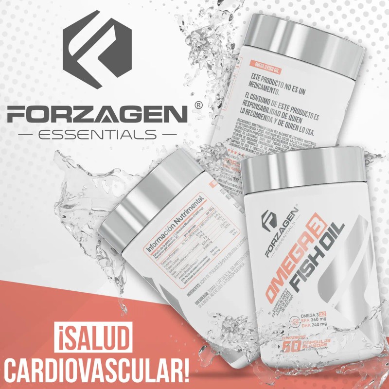 Forzagen Essentials Fish Oil 60 Caps | Omega 3 (epa/dha)
