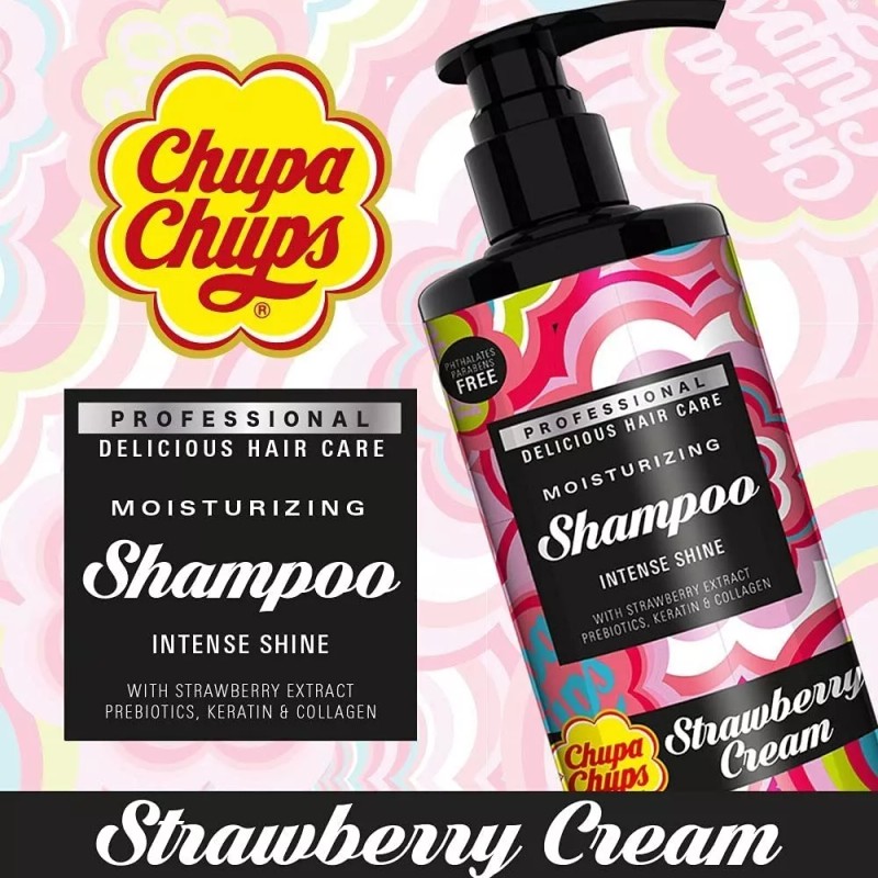 Chupa Chups Shampoo Strawberry Cream Chupachups Fresas Con Crema