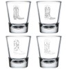 MIP Set of 4 Shot Glasses 1.75oz Shot Glass Gift