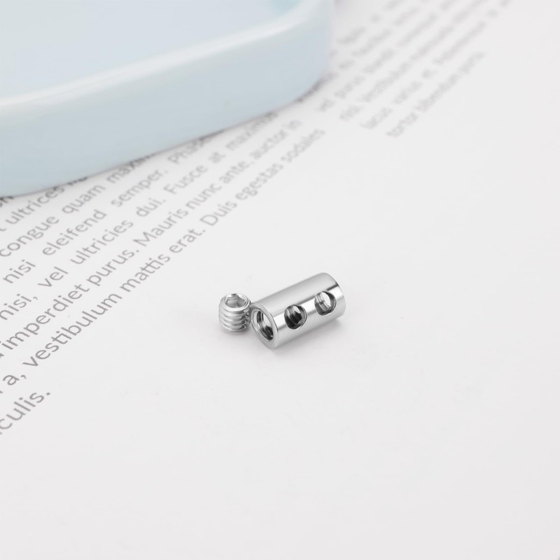 EMSea 20Pcs Rope Clamps Rope Connectors Fittings Code Lock Rope