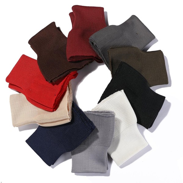 Rib Knit Cuff Pair for Replacement Repair Cuffing Old Jackets