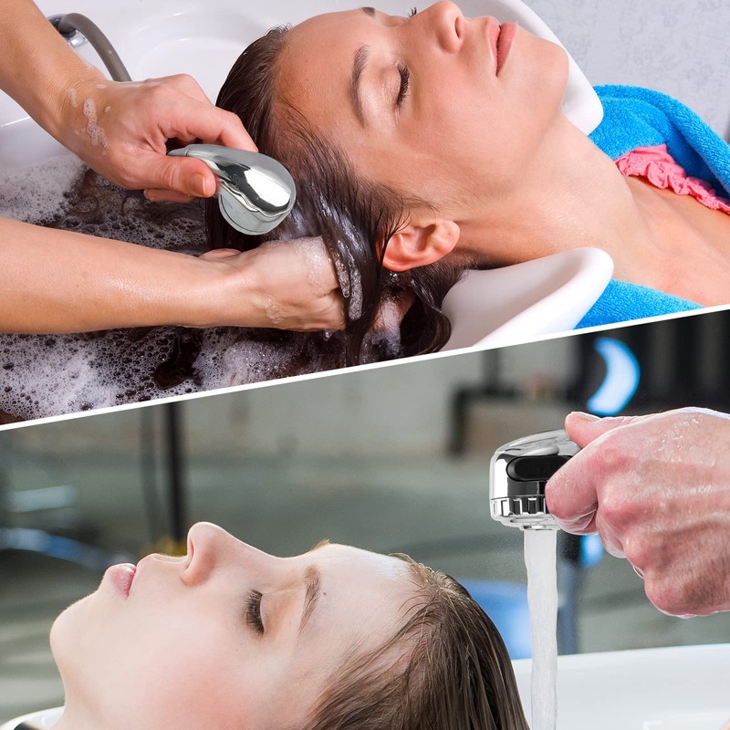 LukLoy 3Pack Professional Shampoo Bowl Sprayer Head Side Control for