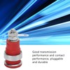 50Pcs Banana Socket 4mm Pure Copper Metal Good Performance High