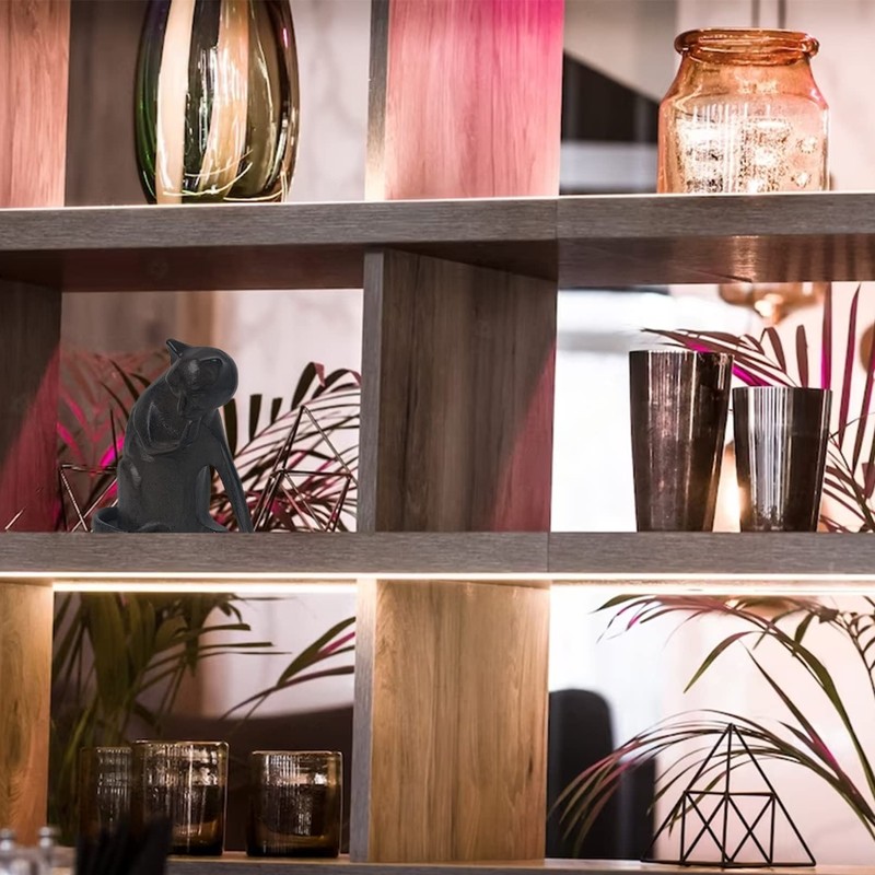 DreamsEden Metal Cat Statue Home Decor Figurine