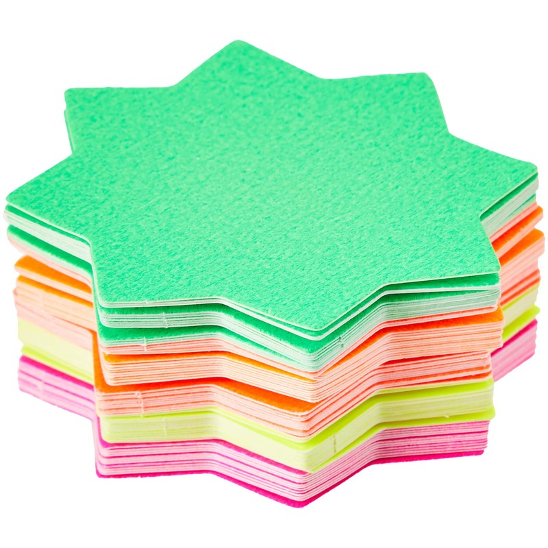Premier Stationery H2752035 Premier Depot 2.5-Inch Flash Star Card (Pack