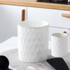 Kitchen Utensil Holder, 7.2"+4" Ceramic Cooking Utensil Holder for Countertop,