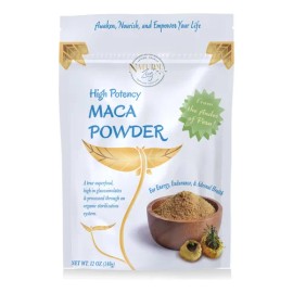 Naturalzing Maca Orgánica Alta En Glucosinolatos 12 Oz