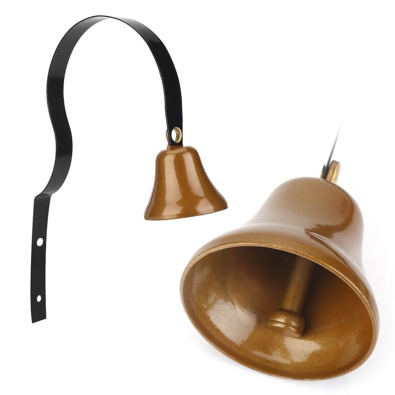 Wall Mounted Bell，Shopkeepers Dog Training Bell Antique Wall Mounted Metal