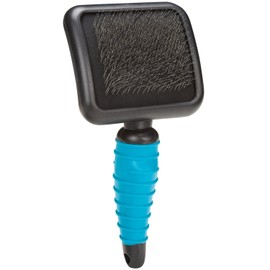 Master Grooming Tools Ergonomic Soft Slicker Brushes — Molded Brushes for Grooming Dogs - Large, 4" x 3½"