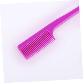 TOVINANNA 3pcs Professional Eyebrow Grooming Kit Brush Comb Soft Comfortable for Ages Rosy Material