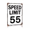 Speed Limit 55 Sign Road Street Sign Metal 55th Birthday